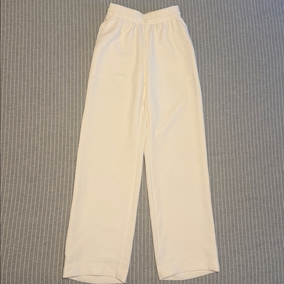 Wilfred Pants - Aritzia Wilfred Thesis Pant - Light Birch